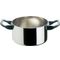 Kookpot 16 cm hoogglans chroom 