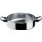 Lage kookpot 24cm hoogglans chroom 