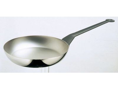 Poêle à frire 28cm chrome haute brillance