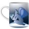 Blue Christmas Mug Ange 