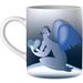 Blue Christmas Mug Ange 