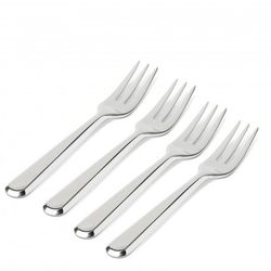 Alessi Amici Set de 4 fourchettes à hors-d'oeuvre 