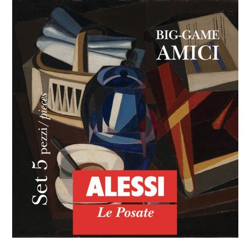 Amici Service à couverts 5 pièces  Alessi