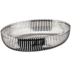 OVAL BASKET IN STEEL 