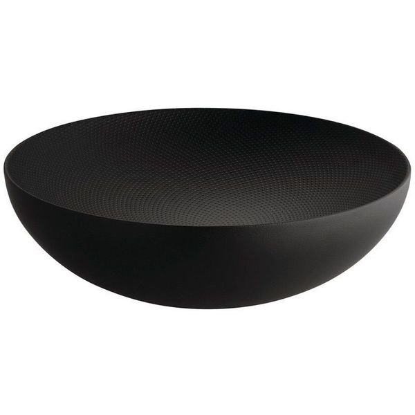 Double Bowl 25cm Zwart 