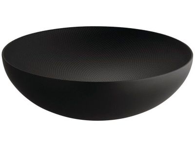 Double Bowl 32cm Zwart
