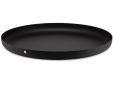 ROUND TRAY TEXTURE BLACK