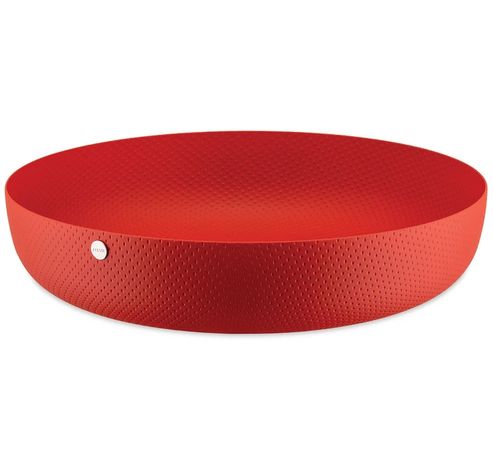 ROUND BASKET TEXTURE RED  Alessi