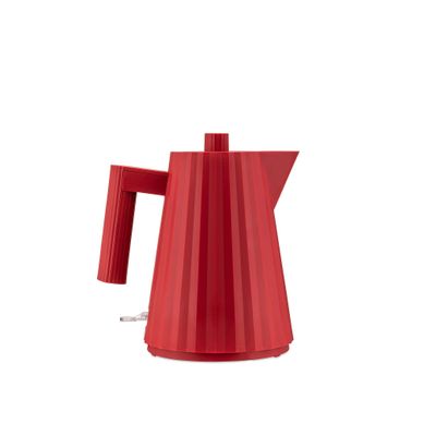 Plissé waterkoker 1L rood  Alessi