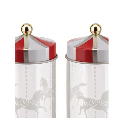 CIRCUS, SET 2 SPICE-HOLDER  Alessi