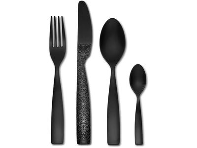 Dressed en plein air Bestekset 4delig Zwart