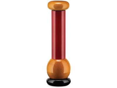 Wood pepper mill