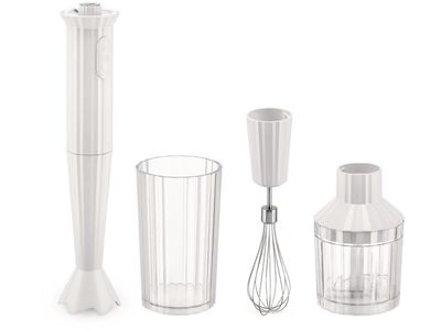 Ensemble mixeur plongeant plissé Blanc