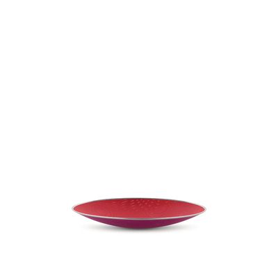 Cohncave schaal 33cm Rood  Alessi