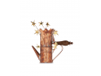 Caffettiera con cuore en stelle