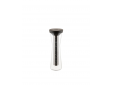 Mazagran Cold brew coffee carafe in borosilicate glass and thermoplastic resin, brown. Filter in 18/10 stainless steel.