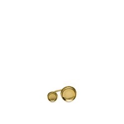 Acta Ring in steel, coated with hypoallergenic PVD, gold. 