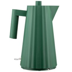 Plissé Electric kettle in  thermoplastic resin, green. European plug. 2400W 