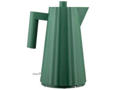 Plissé Electric kettle in  thermoplastic resin, green. European plug. 2400W