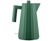 Plissé Electric kettle in  thermoplastic resin, green. European plug. 2400W
