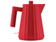 Plissé Electric kettle in  thermoplastic resin, red. English plug. 2400W