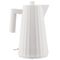 Plissé Electric kettle in  thermoplastic resin, white. English plug. 2400W 