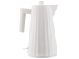 Plissé Electric kettle in  thermoplastic resin, white. English plug. 2400W