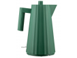 Plissé Electric kettle in  thermoplastic resin, green. Suisse plug. 2400W