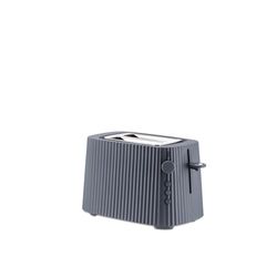 Alessi Plissé Toaster in thermoplastic resin, grey. English plug. 850W 