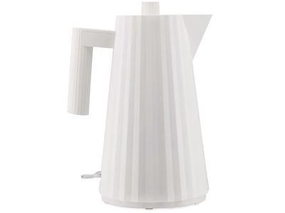 Plissé Electric kettle in  thermoplastic resin, white. Australian plug.