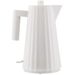 Plissé Electric kettle in  thermoplastic resin, white. Australian plug. 