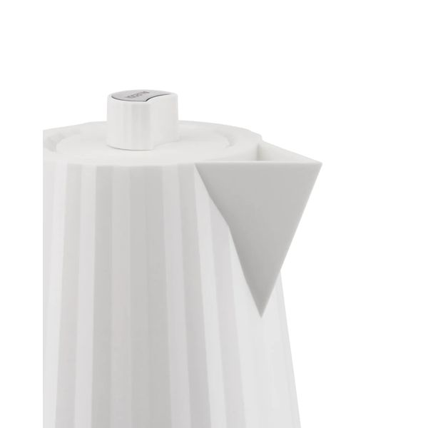 Plissé Electric kettle in  thermoplastic resin, white. Australian plug. 