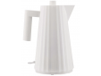 Plissé Electric kettle in  thermoplastic resin, white. Australian plug.