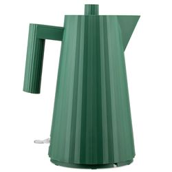 Plissé Electric kettle in  thermoplastic resin, green. European plug. 2400W 