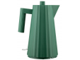 Plissé Electric kettle in  thermoplastic resin, green. Suisse plug. 2400W