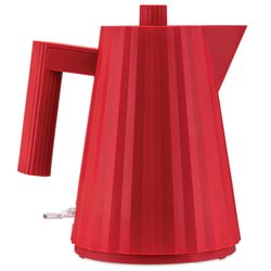 Plissé Electric kettle in  thermoplastic resin, red. US plug. 