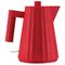 Plissé Electric kettle in  thermoplastic resin, red. US plug. 