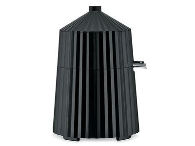 Plissé Electric citrus-squeezer in thermoplastic resin, black. Australian plug. 72-85W