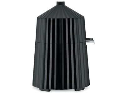 Plissé Electric citrus-squeezer in thermoplastic resin, black. English plug. 80 watt.