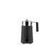 Plissé Multi-function induction milk frother in thermoplastic resin, black. Jug in 18/10 stainless steel. European plug. 600 W 