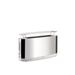 Toaster with bun warmer in 18/10 stainless steel mirror polished and PC, white. Suisse plug. 