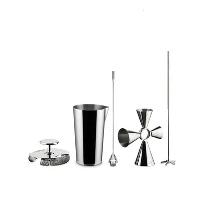 The tending box Set composed of: mixing glass,   Alessi