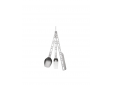 Occasional Object Cutlery set: spoon, fork, knife with carabiner in 18/10 stainless steel. Limited edition of 999 numbered copies and 3 artist's proofs.