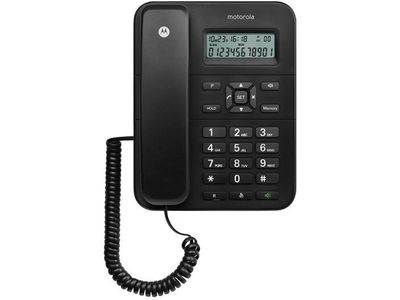 CT202 Vaste Telefoon Met Display (Zwart)