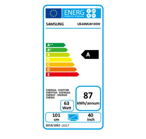 UE40MU6100  Samsung