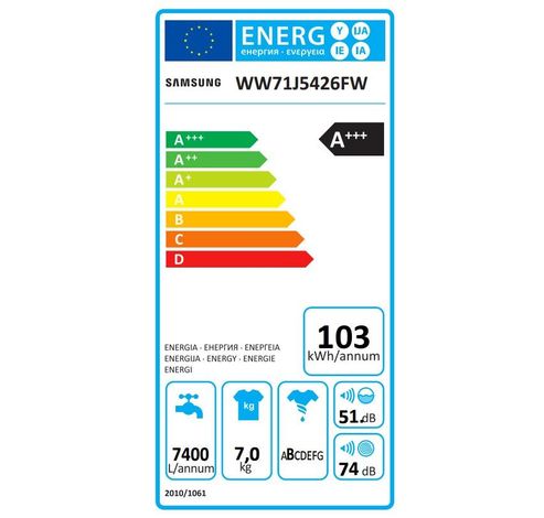 WW71J5426FW  Samsung