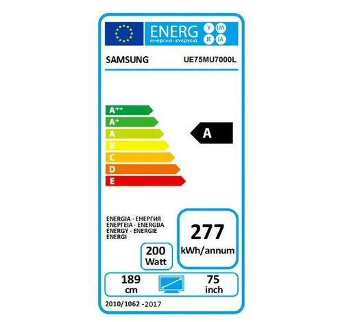 UE75MU7000  Samsung