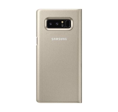 Note8 LED View Cover Goud  Samsung