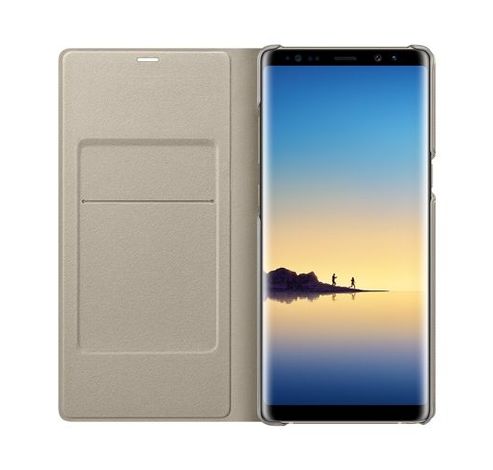 Note8 LED View Cover Goud  Samsung