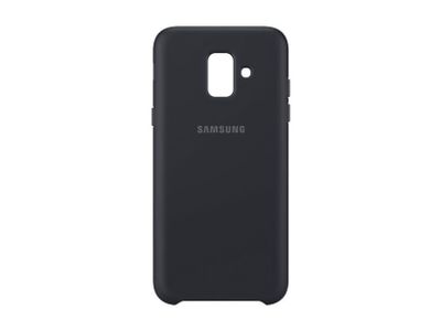 Galaxy A6 Dual Layer Cover (Galaxy A6) Zwart